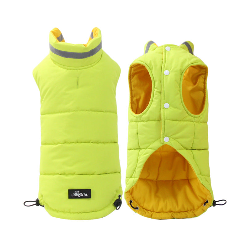 Pet Thickened Waterproof Reversible Reflective Outdoor Jacket: The Ultimate Protection for Your Furry Friend